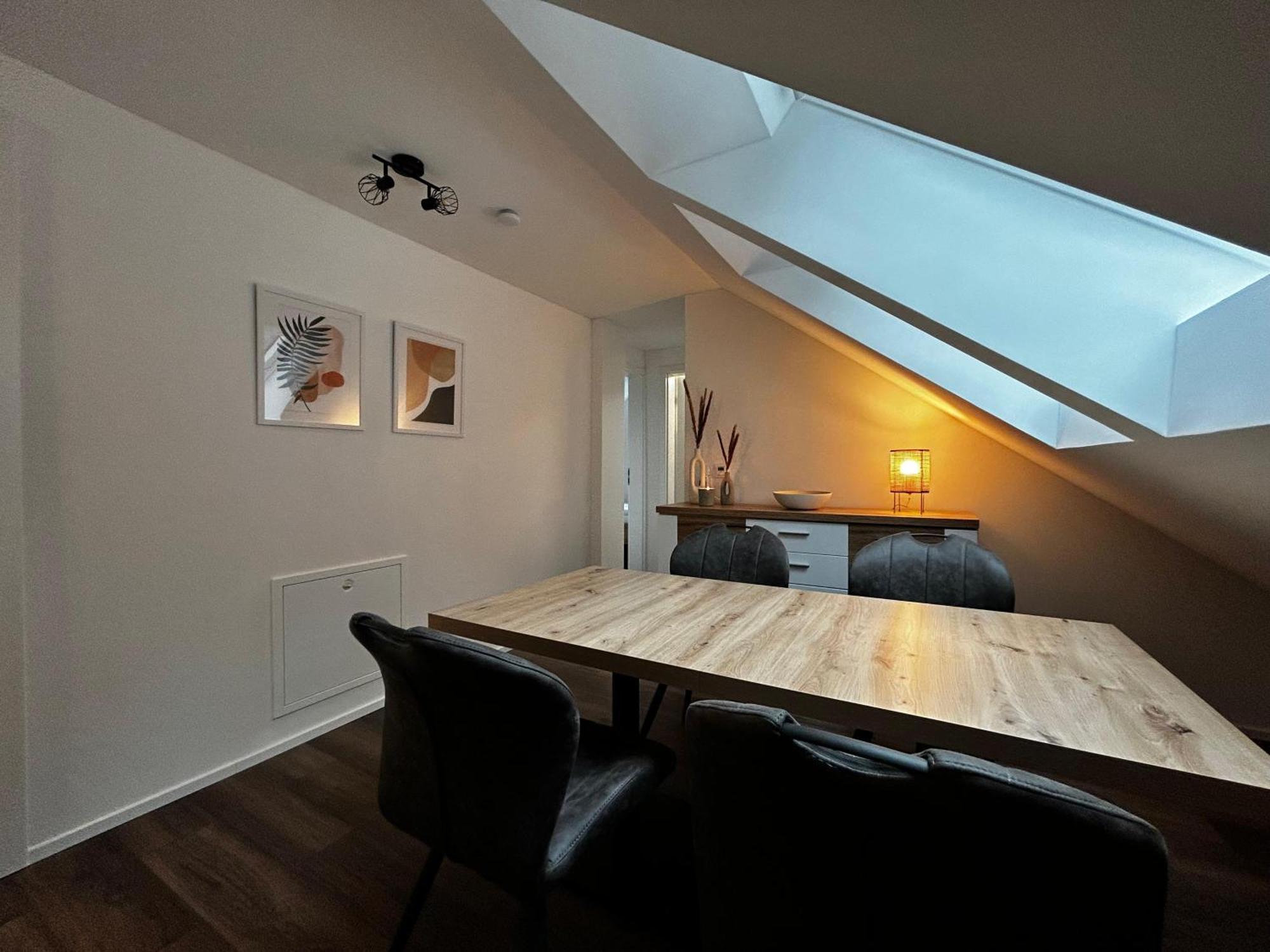 Moderne Ferienwohnung Fuer Familien Im Dachgeschoss Bosau Zewnętrze zdjęcie